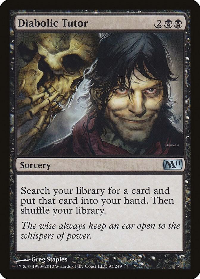 Diabolic Tutor | Magic 2011 (M11) #93