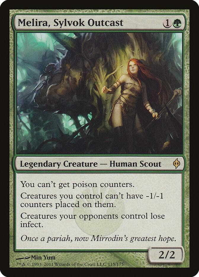 Melira, Sylvok Outcast | New Phyrexia #115
