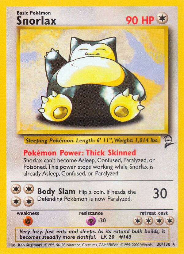 Snorlax | Base Set 2 #030/130