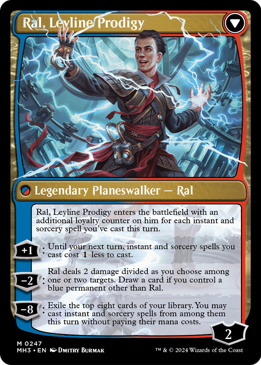 Ral, Monsoon Mage // Ral, Leyline Prodigy | Modern Horizons 3 #247