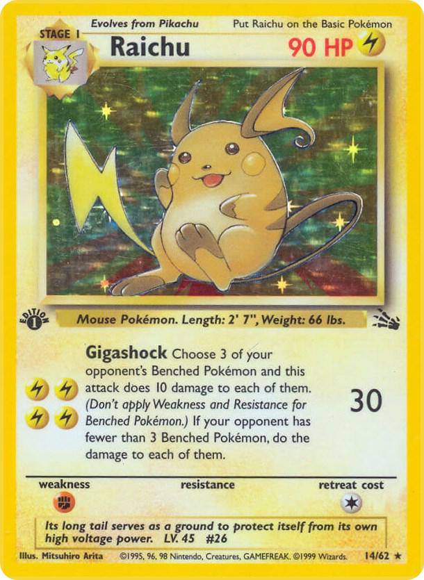 Raichu (14) | Fossil #14/62
