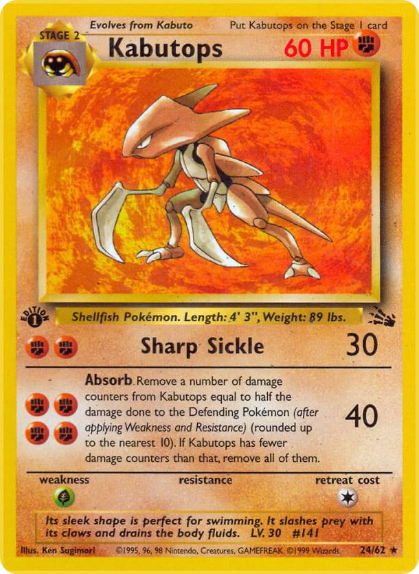Kabutops (24) | Fossil #24/62