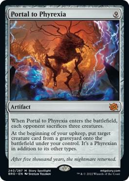 Portal to Phyrexia | The Brothers' War #240