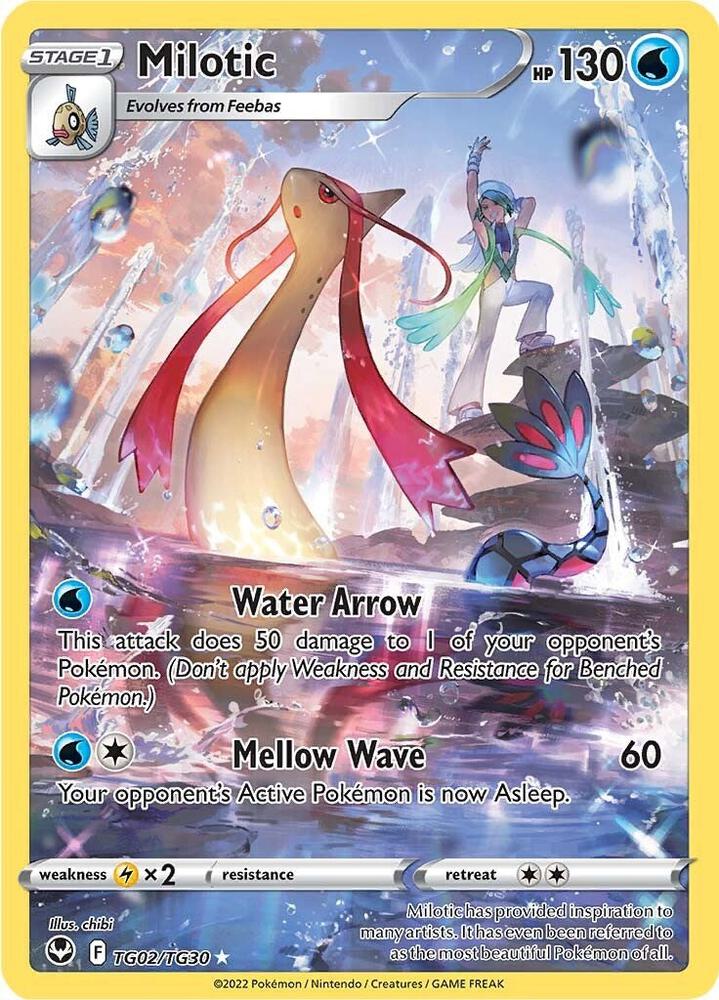 Milotic | SWSH12: Silver Tempest Trainer Gallery #TG02/TG30