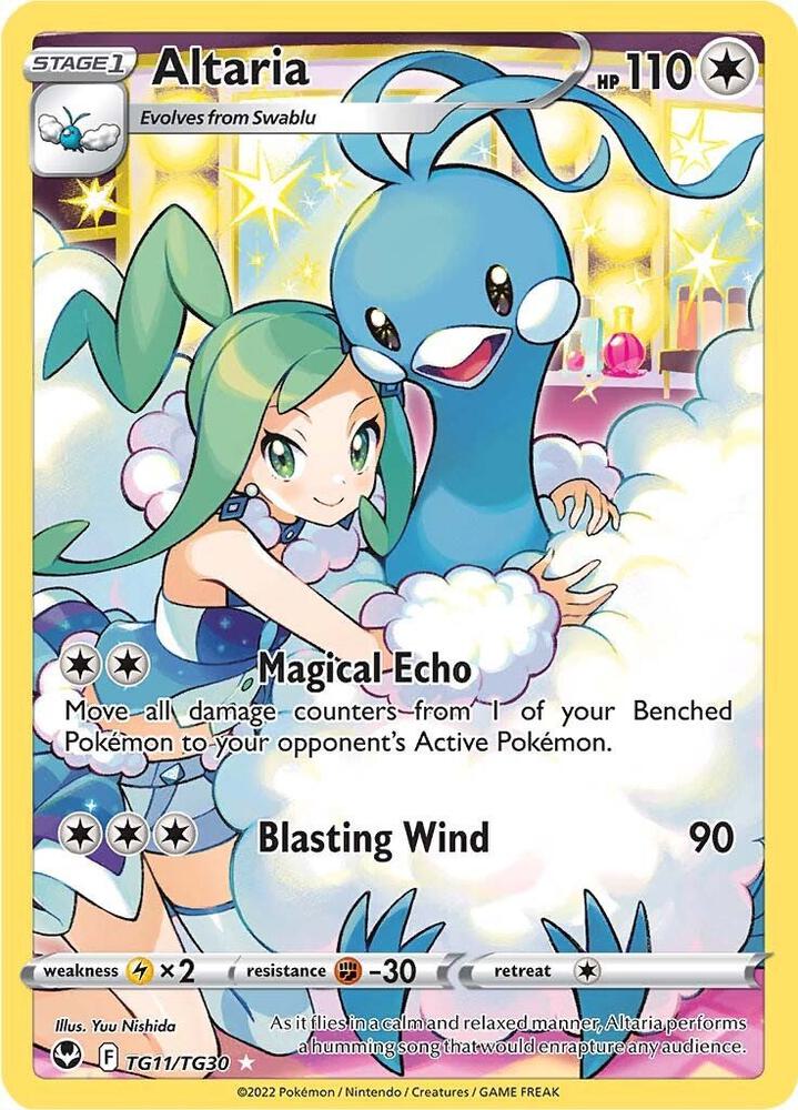 Altaria | SWSH12: Silver Tempest Trainer Gallery #TG11/TG30