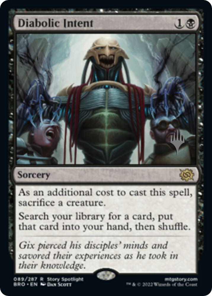 Diabolic Intent | Promo Pack: The Brothers' War #89
