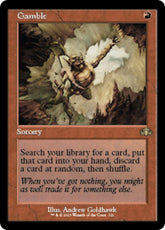 Gamble (Retro Frame) | Dominaria Remastered #321