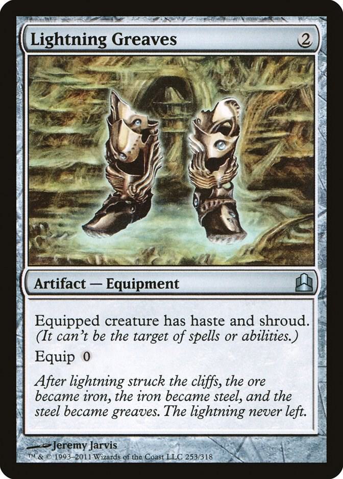 Lightning Greaves | Commander #253