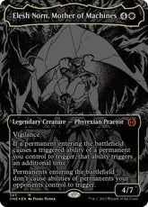 Elesh Norn, Mother of Machines (Oil Slick Raised Foil) | Phyrexia: All Will Be One #345