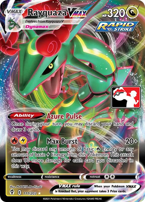 Rayquaza VMAX | Prize Pack Series Cards #111/203