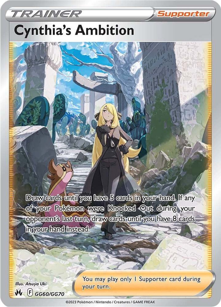 Cynthia's Ambition | Crown Zenith: Galarian Gallery #GG60/GG70