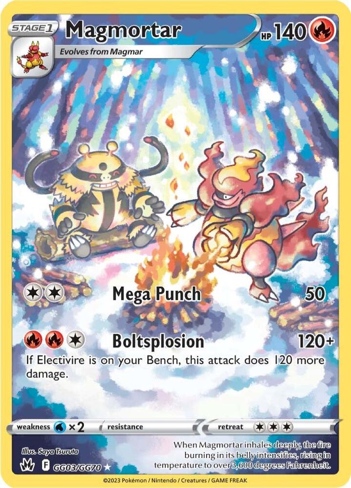 Magmortar | Crown Zenith: Galarian Gallery #GG03/GG70