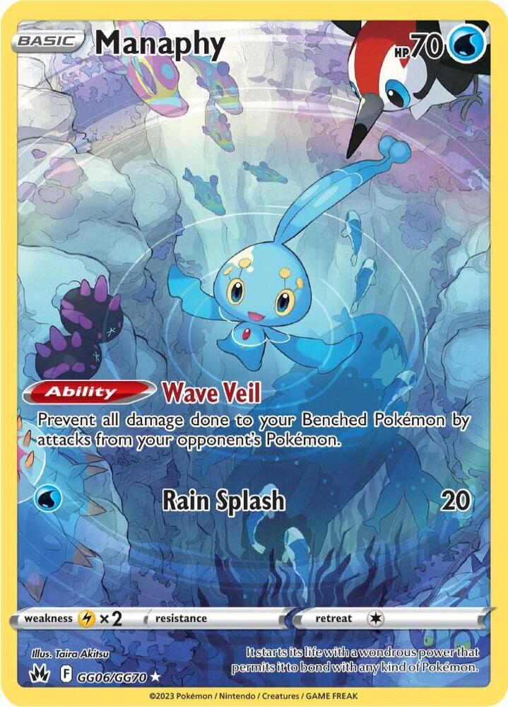 Manaphy | Crown Zenith: Galarian Gallery #GG06/GG70