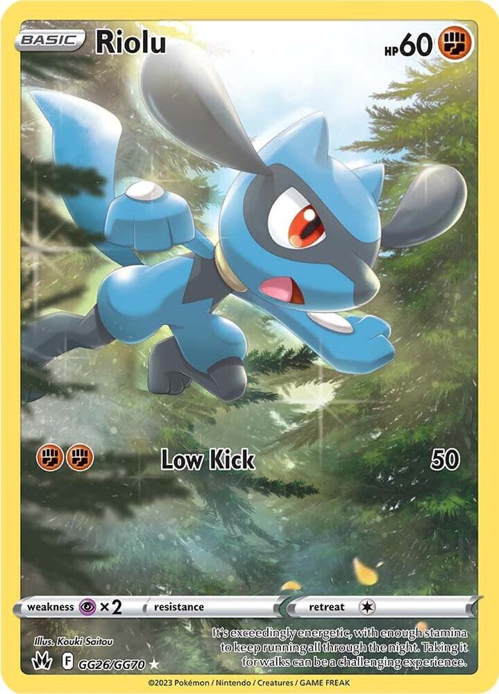 Riolu | Crown Zenith: Galarian Gallery #GG26/GG70