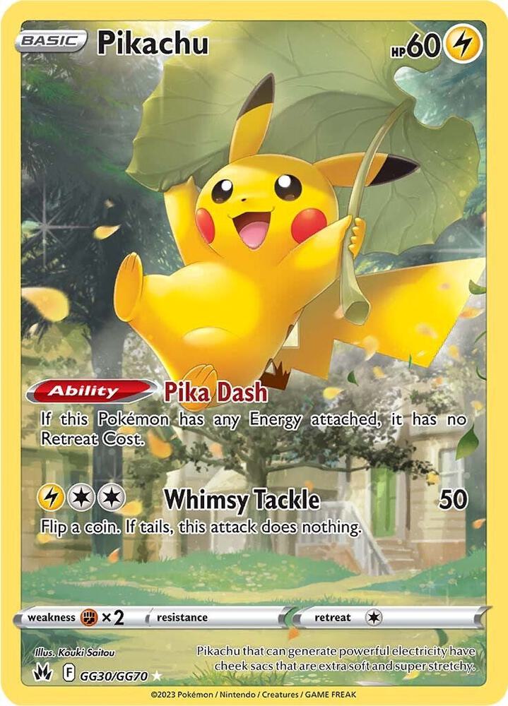 Pikachu | Crown Zenith: Galarian Gallery #GG30/GG70