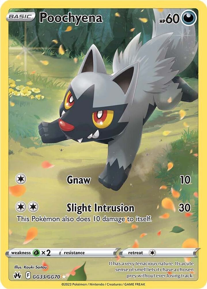 Poochyena | Crown Zenith: Galarian Gallery #GG33/GG70
