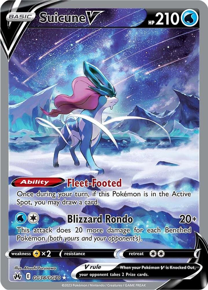 Suicune V | Crown Zenith: Galarian Gallery #GG38/GG70