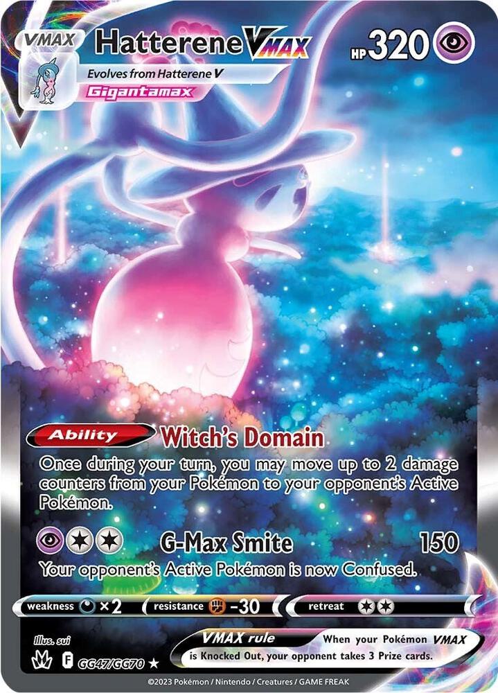 Hatterene VMAX | SWSH: Crown Zenith: Galarian Gallery #GG47/GG70