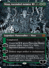 Nissa, Ascended Animist (Borderless) | Phyrexia: All Will Be One #339
