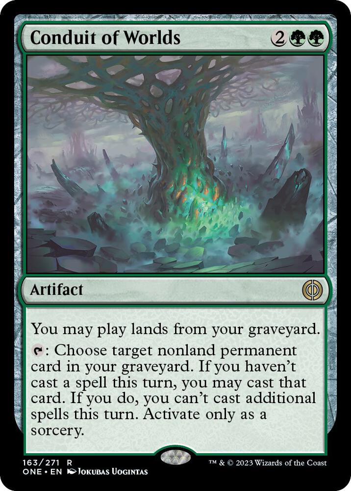 Conduit of Worlds | Phyrexia: All Will Be One #163