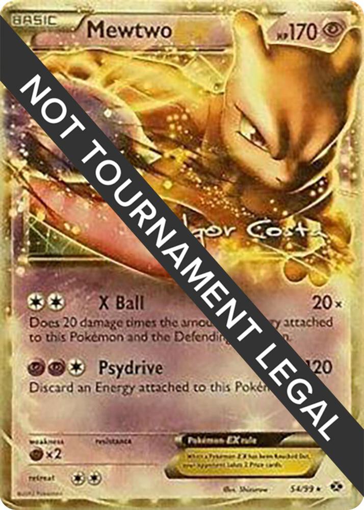 Mewtwo EX - 2012 (Igor Costa) | World Championship Decks #54/99
