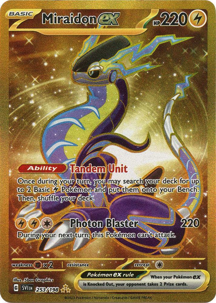 Miraidon ex - 253/198 | SV01: Scarlet & Violet Base Set #253/198