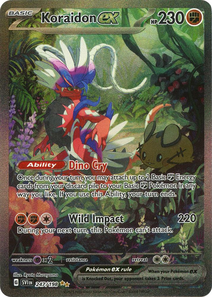 Koraidon ex - 247/198 | SV01: Scarlet & Violet Base Set #247/198