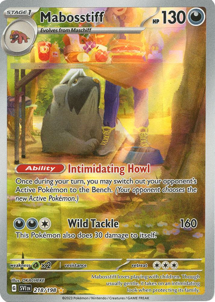 Mabosstiff - 218/198 | SV01: Scarlet & Violet Base Set #218/198
