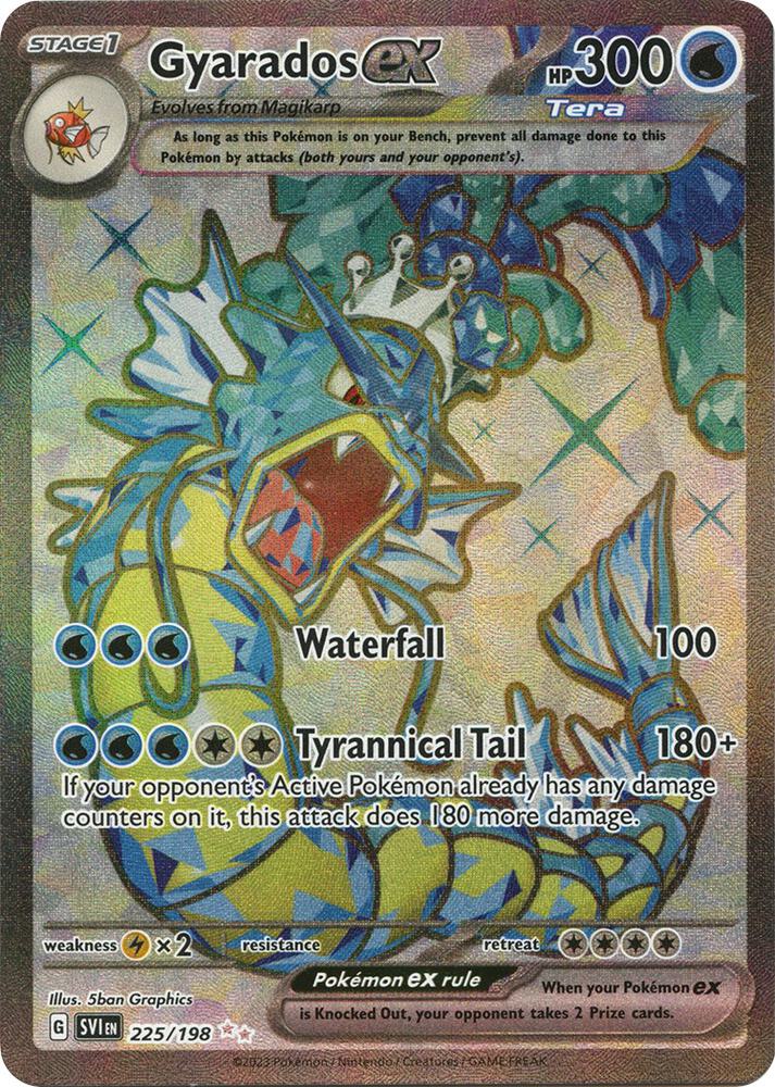 Gyarados ex - 225/198 | SV01: Scarlet & Violet Base Set #225/198