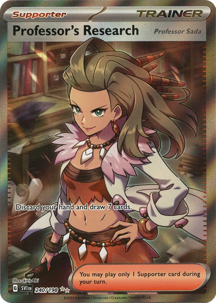 Professor's Research - 240/198 | SV01: Scarlet & Violet Base Set #240/198