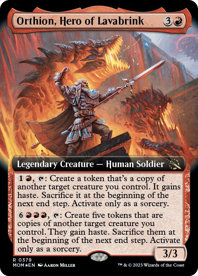 Orthion, Hero of Lavabrink (Extended Art) | March of the Machine #379