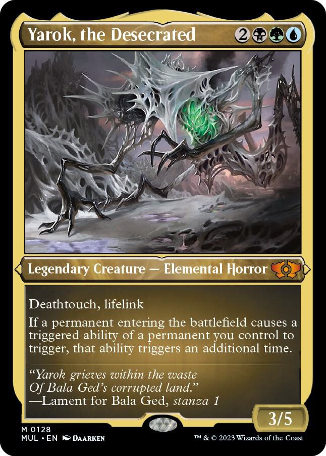 Yarok, the Desecrated (Foil Etched) | March of the Machine: Multiverse Legends #128