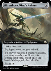 Bitterthorn, Nissa's Animus (Extended Art) | Commander: March of the Machine #132