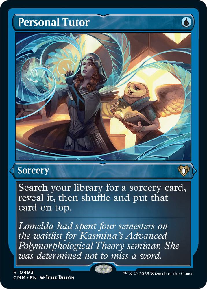 Personal Tutor (Foil Etched) | Commander Masters #493