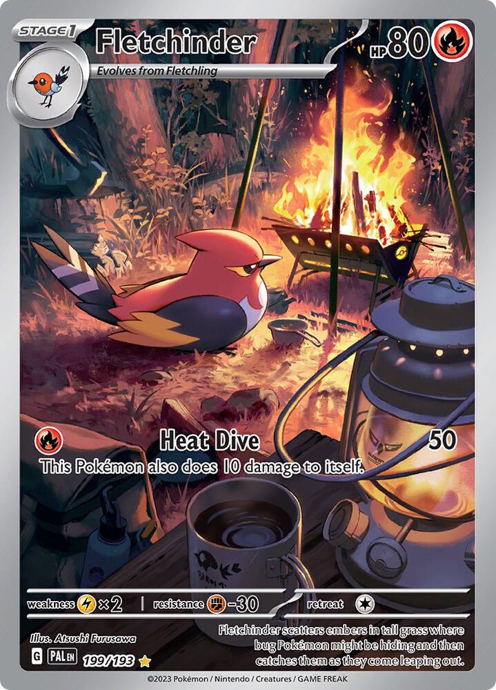 Fletchinder - 199/193 | SV02: Paldea Evolved #199/193