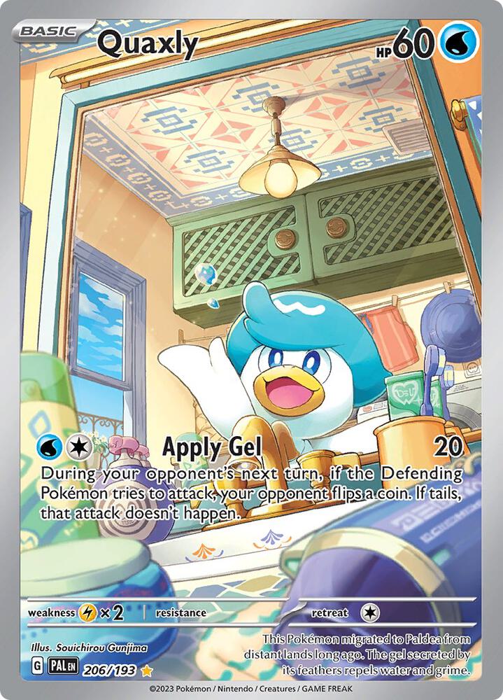 Quaxly - 206/193 | SV02: Paldea Evolved #206/193
