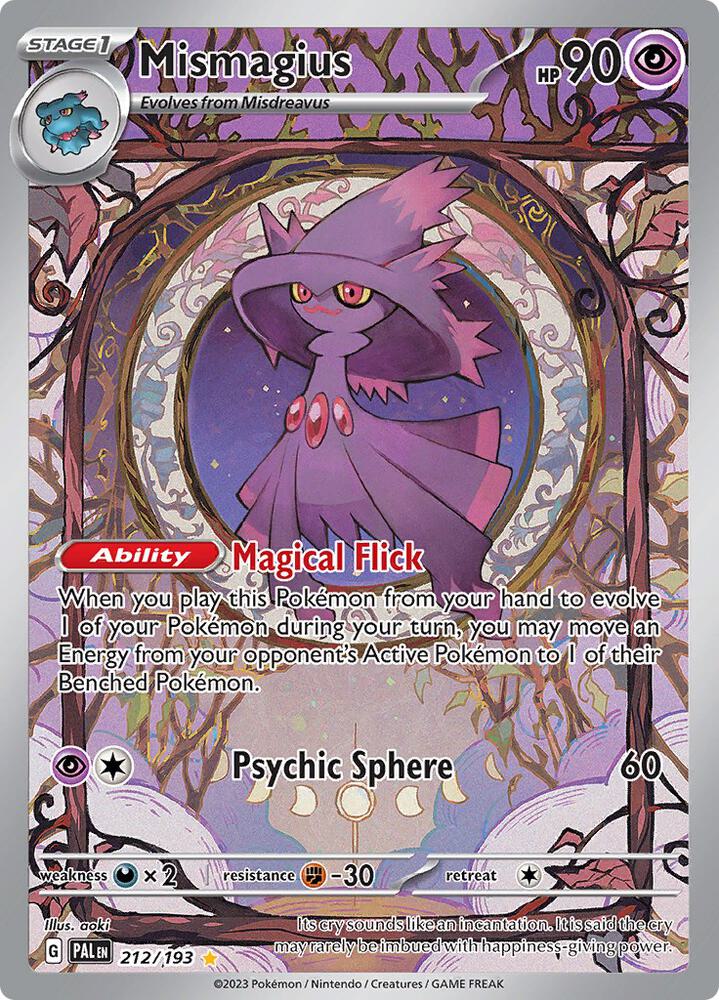 Mismagius - 212/193 | SV02: Paldea Evolved #212/193