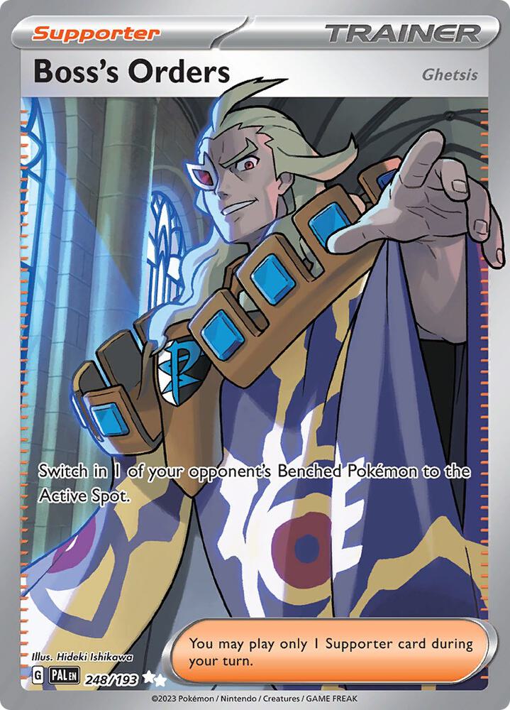Boss's Orders - 248/193 | SV02: Paldea Evolved #248/193