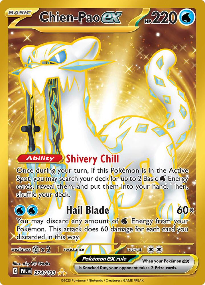 Chien-Pao ex - 274/193 | SV02: Paldea Evolved #274/193