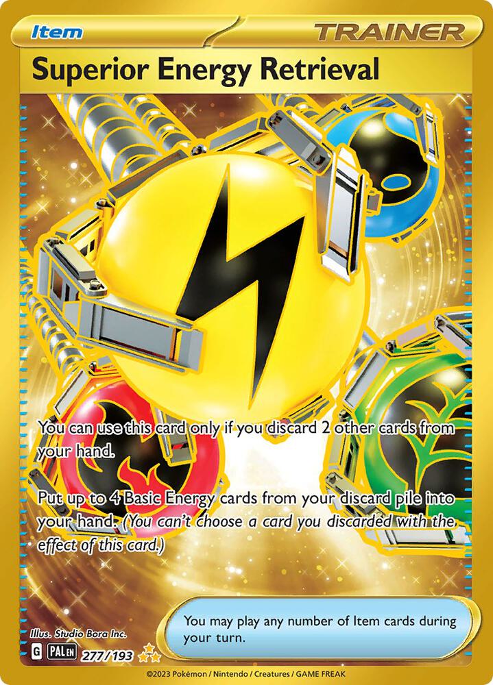 Superior Energy Retrieval - 277/193 | SV02: Paldea Evolved #277/193
