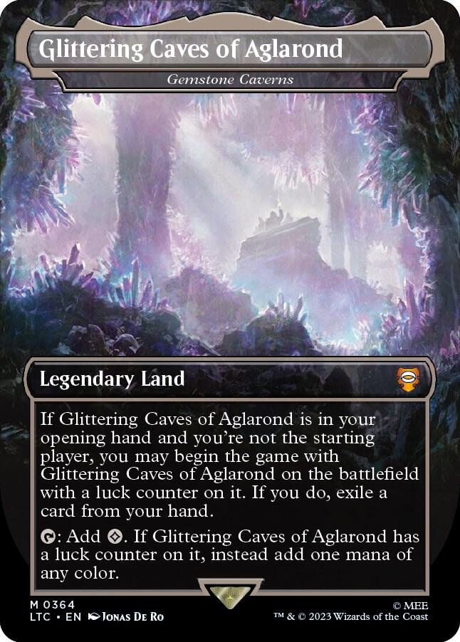 Glittering Caves of Aglarond - Gemstone Caverns | Commander: The Lord of the Rings: Tales of Middle-earth #364