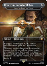 Herugrim, Sword of Rohan - Sword of Hearth and Home (Surge Foil) | Commander: The Lord of the Rings: Tales of Middle-earth #384