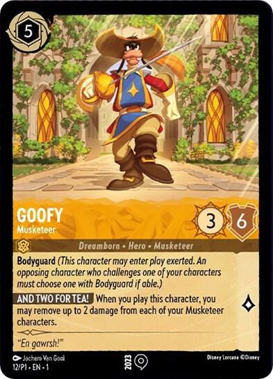 Goofy - Musketeer | Disney Lorcana Promo Cards #12