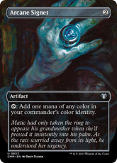 Arcane Signet (Borderless) | Commander Masters #653