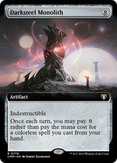 Darksteel Monolith (Extended Art) | Commander Masters #778