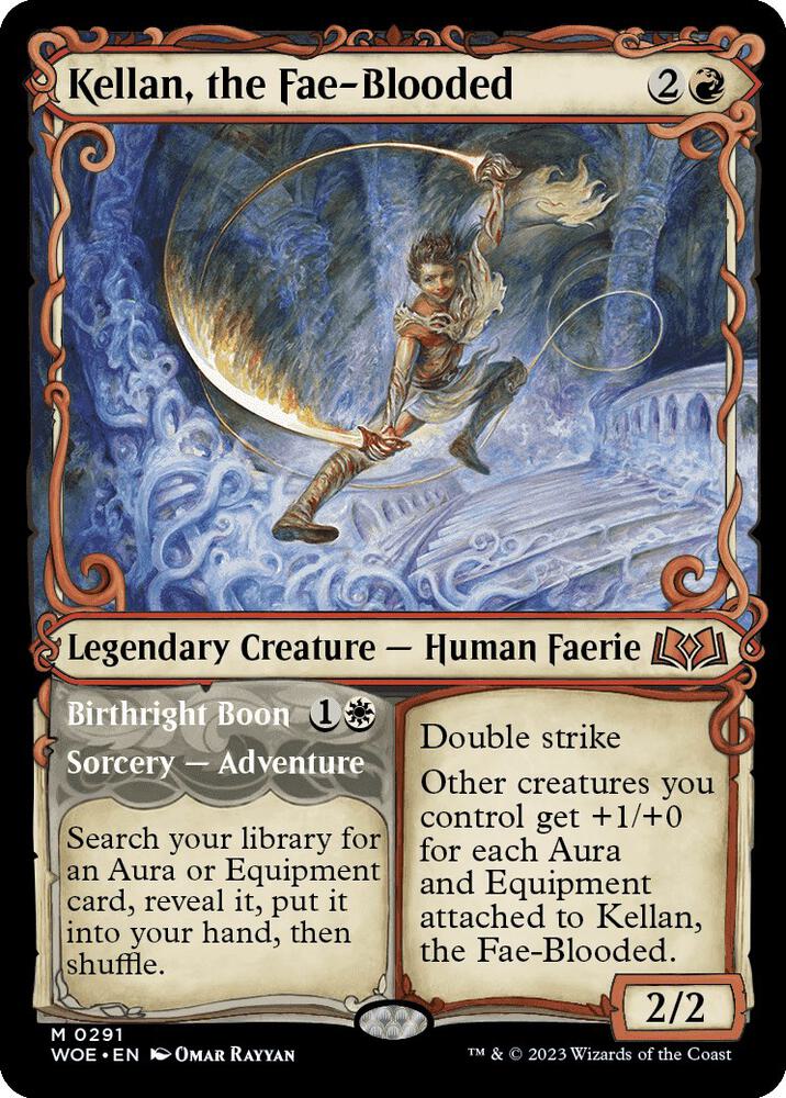 Kellan, the Fae-Blooded // Birthright Boon | Wilds of Eldraine #291