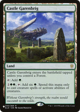 Castle Garenbrig | The List Reprints #240/269