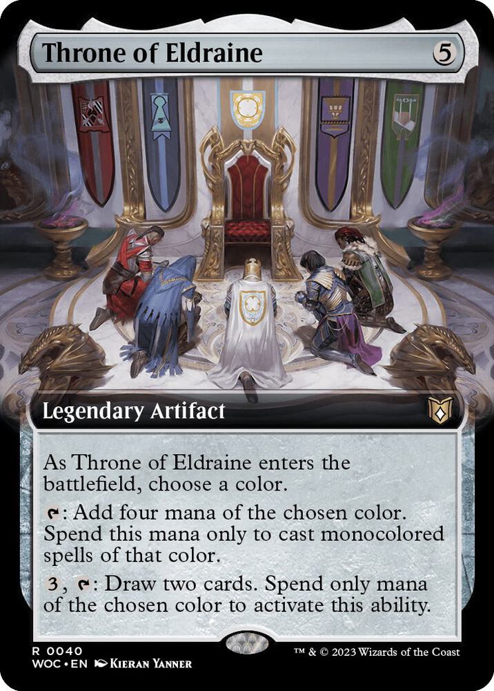 Throne of Eldraine (Extended Art) | Commander: Wilds of Eldraine #40