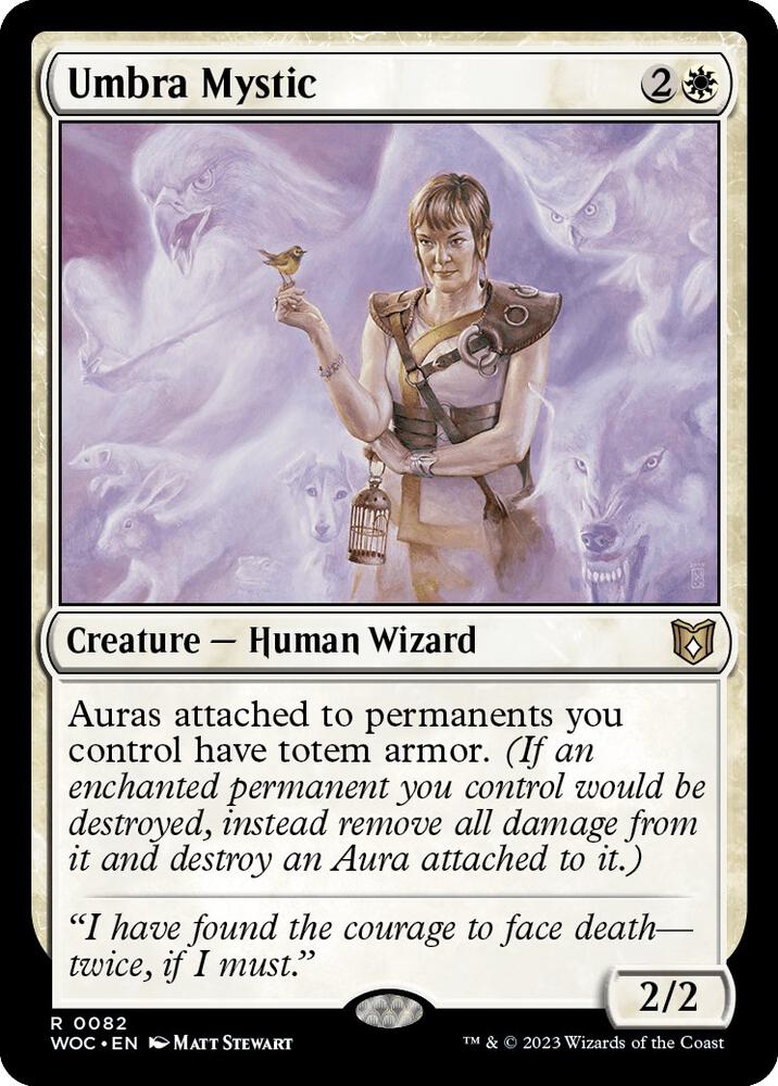 Umbra Mystic | Commander: Wilds of Eldraine #82