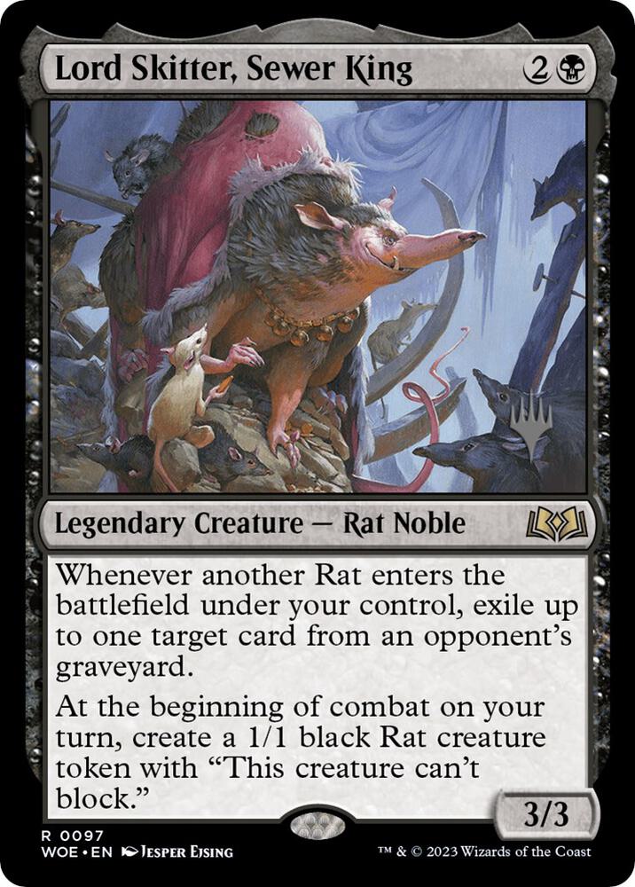 Lord Skitter, Sewer King | Promo Pack: Wilds of Eldraine #97